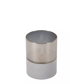 VELAS galda lampu komplekts 3 gab. Ø8 cm LED 2700K dūmu pelēka (Lucide)