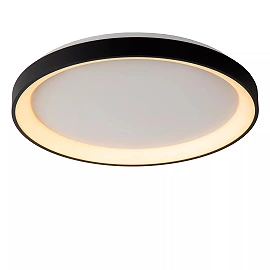 VIDAL ceiling light Ø48 cm LED 38 W 2700 K black (Lucide)