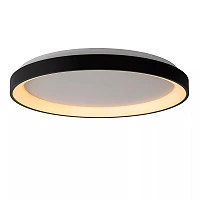 VIDAL ceiling light Ø48 cm LED 38 W 2700 K black (Lucide)