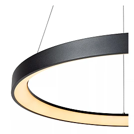 VIDAL pendant light Ø58 cm LED 48 W 2700 K black (Lucide)