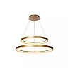 VIDAL piekaramā lampa Ø78 cm LED 92 W matēta zelta/misiņa (Lucide)