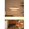 VIDAL piekaramā lampa Ø78 cm LED 92 W 2700 K melna (Lucide)