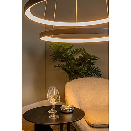 VIDAL pendant light Ø78 cm LED 92 W 2700 K black (Lucide)