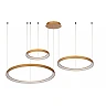VIDAL piekaramā lampa Ø78 cm LED 120 W matēta zelta/misiņa (Lucide)