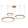 VIDAL piekaramā lampa Ø78 cm LED 120 W matēta zelta/misiņa (Lucide)