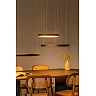 VIDAL Pendant light LED dim. 1x120W black (Lucide)