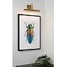 VINZ picture light 2 x 28 W G9 matt gold/brass (Lucide)