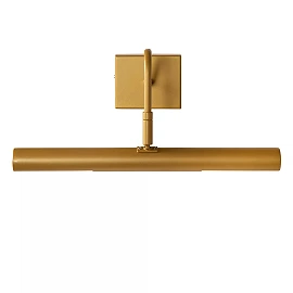 VINZ picture light 2 x 28 W G9 matt gold/brass (Lucide)