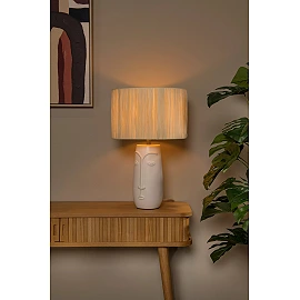 VISO table lamp Ø36 cm 1xE27 white (Lucide)