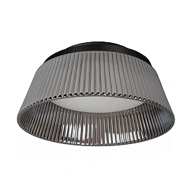 VIXI griestu lampa Ø35 cm LED 17,6W 2900K dūmu pelēka (Lucide)