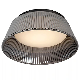 VIXI griestu lampa Ø35 cm LED 17,6W 2900K dūmu pelēka (Lucide)