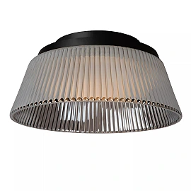 VIXI griestu lampa Ø35 cm LED 17,6W 2900K dūmu pelēka (Lucide)