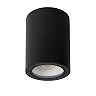 VOLANTIS outdoor ceiling spotlight 1xE27 black (Lucide)