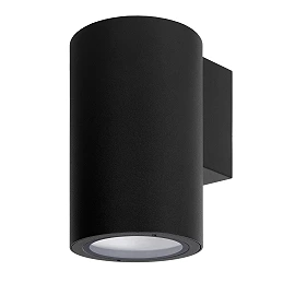 VOLANTIS outdoor wall spotlight 1x40W E27 black (Lucide)