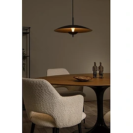 VULCAN pendant light Ø47 cm LED 9W 3000K black (Lucide)