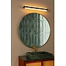 WANDA bathroom wall light LED 19 W 3000 K black (Lucide)