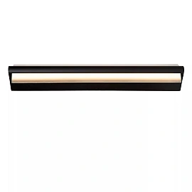 WANDA bathroom wall light LED 19 W 3000 K black (Lucide)