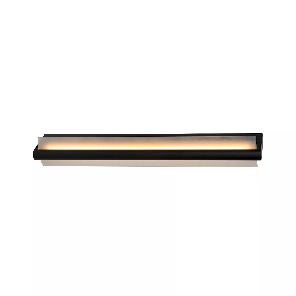 WANDA bathroom wall light LED 19 W 3000 K black (Lucide)