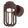 WELLS LED outdoor wall light 1 x 8 W 2700K rust brown (Lucide)