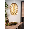 WOLFRAM pendant light Ø 32 cm 1xE27 matt gold / brass (Lucide)