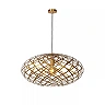 WOLFRAM pendant light Ø 65 cm 1xE27 matt gold / brass (Lucide)