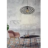 WOLFRAM pendant light Ø65 cm 1xE27 Black (Lucide)