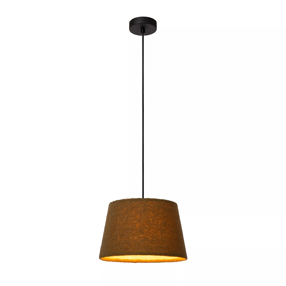 WOOLLY pendant light E27 green (Lucide)
