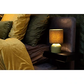 WOOLLY Table lamp Ø16 cm E14 green (Lucide)