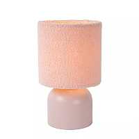 WOOLLY Table lamp Ø16 cm E14 pink (Lucide)