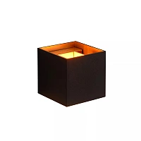 XIO sienas lampa kvadrātveida LED dimmējama G9 1x4W 2700K melna (Lucide)