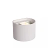 XIO sienas lampa pusapaļa LED dimmējama G9 1x3.5W 2700K balta (Lucide)