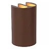 YORK Wall spotlight Indoor/Outdoor 4x1.2W Integrated LED IP54 Rust Brown (Lucide)