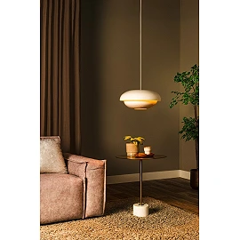 YOUNES pendant light Ø 40 cm 1xE27 Cream (Lucide)