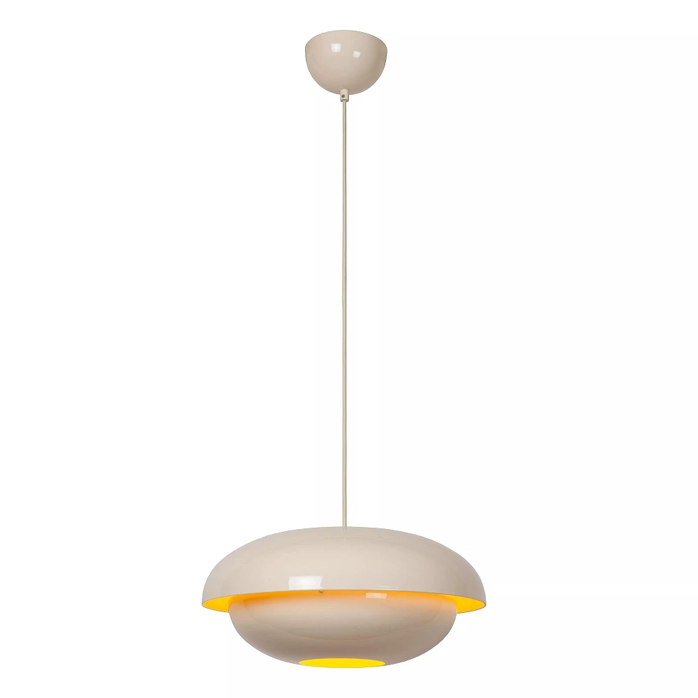 YOUNES pendant light Ø 40 cm 1xE27 Cream (Lucide)