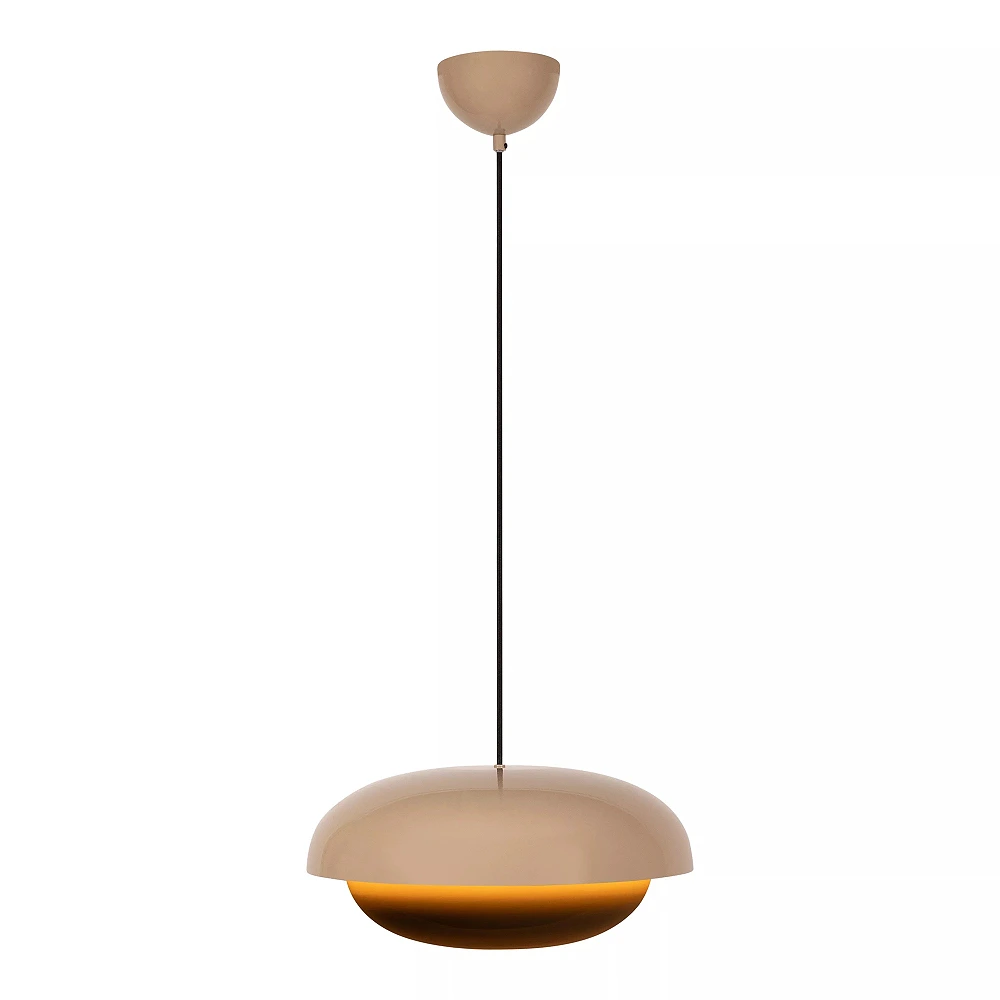 YOUNES pendant light Ø 40 cm 1xE27 Taupe (Lucide)
