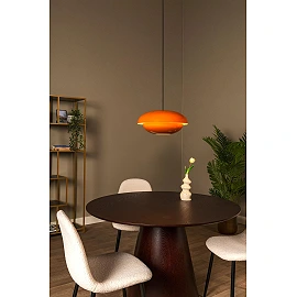 YOUNES pendant light Ø 40 cm 1xE27 Orange (Lucide)