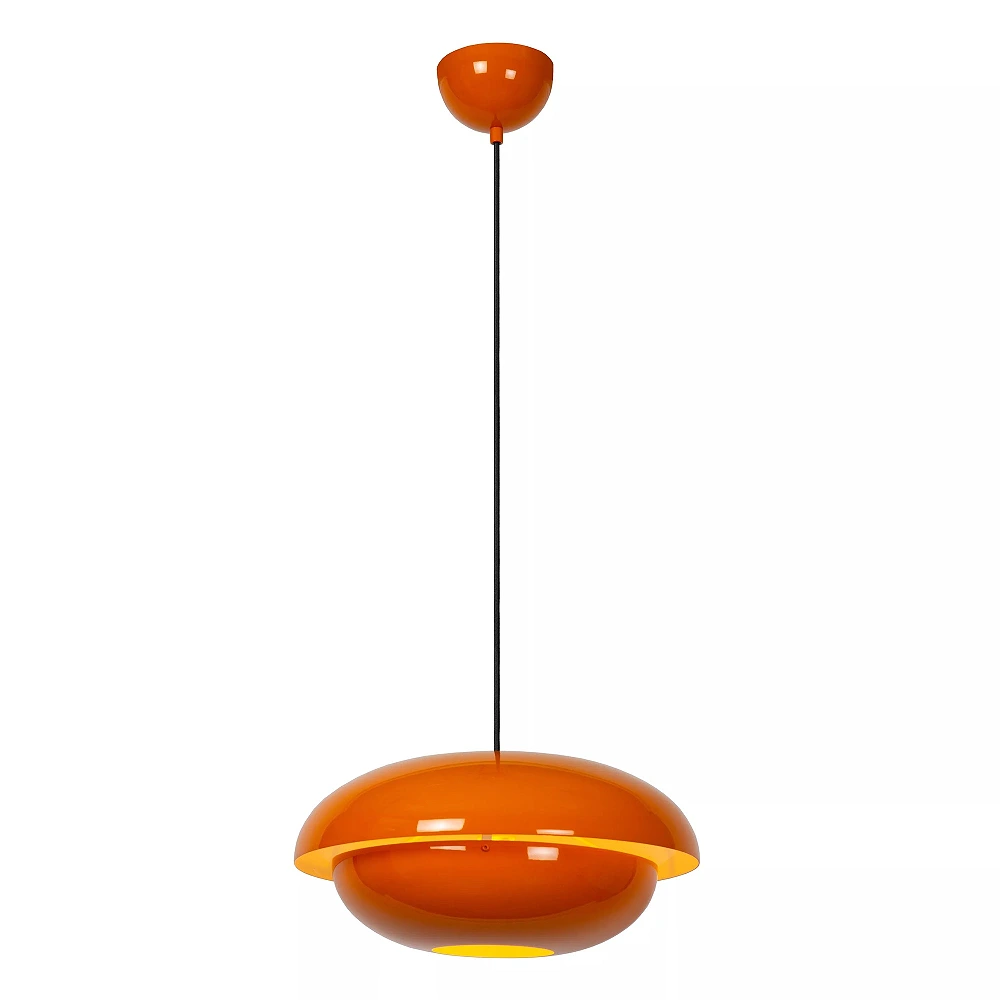YOUNES pendant light Ø 40 cm 1xE27 Orange (Lucide)