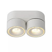 YUMIKO ceiling spotlight LED 2x10W 2700K white (Lucide)