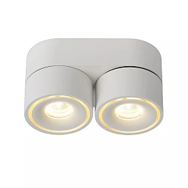 YUMIKO ceiling spotlight LED 2x10W 2700K white (Lucide)