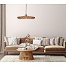 YUNKAI Pendant light Ø70 cm E27 natural (Lucide)