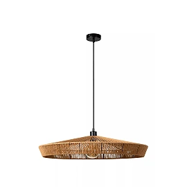 YUNKAI Pendant light Ø70 cm E27 natural (Lucide)