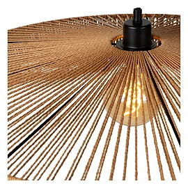 YUNKAI Pendant light Ø70 cm E27 natural (Lucide)