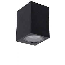 ZARO outdoor wall spotlight 1xGU10 Black (Lucide)