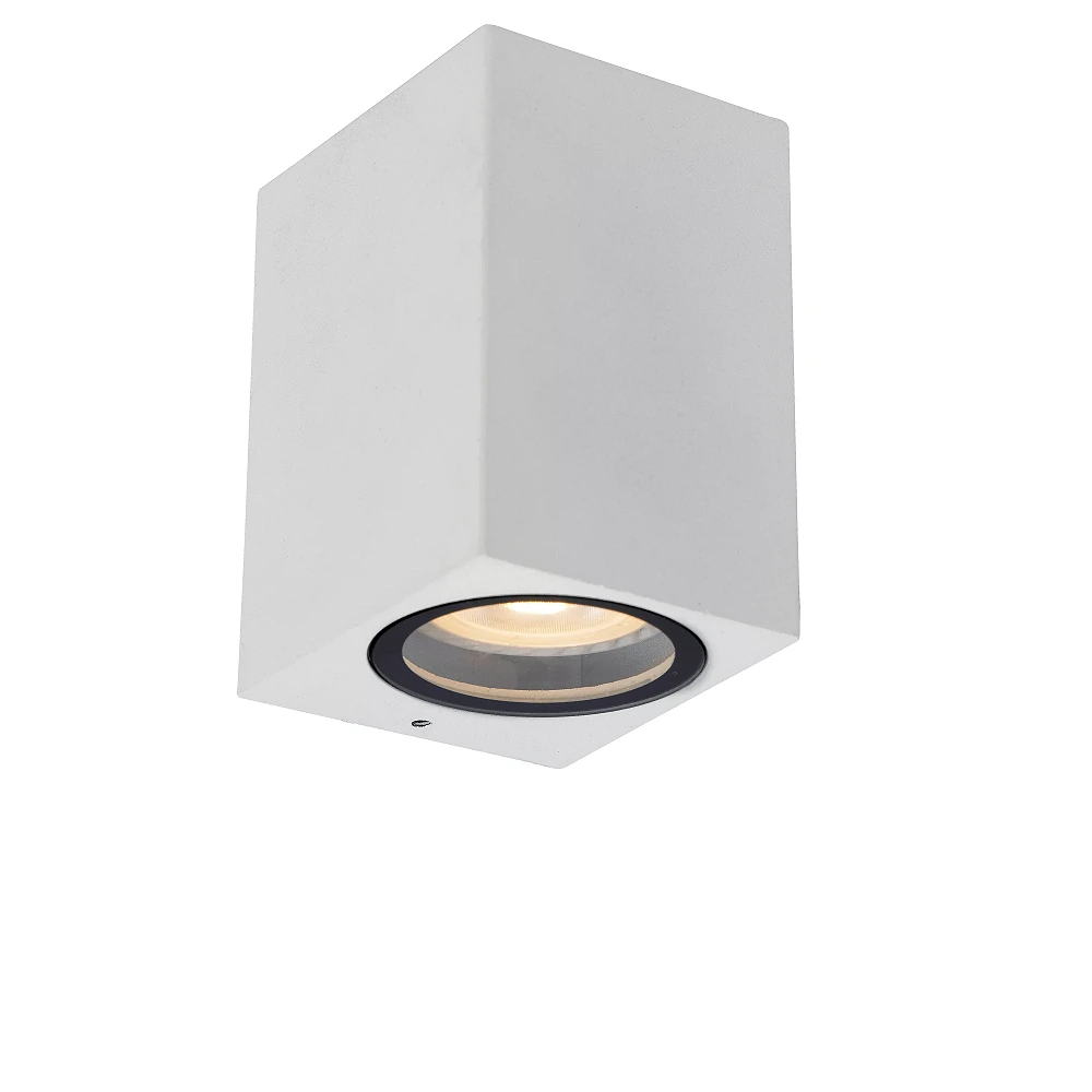 ZARO outdoor wall spotlight 1xGU10 White (Lucide)