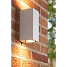 ZARO outdoor wall spotlight 2xGU10 White (Lucide)