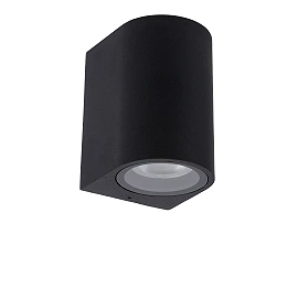 ZARO outdoor wall spotlight 1xGU10 Black (Lucide)