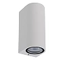 ZARO outdoor wall spotlight 2xGU10 White (Lucide)