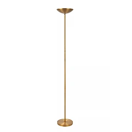 ZENITH floor lamp LED 20W 3000K brass (Lucide)