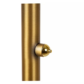 ZENITH floor lamp LED 20W 3000K brass (Lucide)