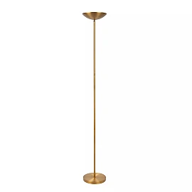 ZENITH floor lamp LED 20W 3000K brass (Lucide)